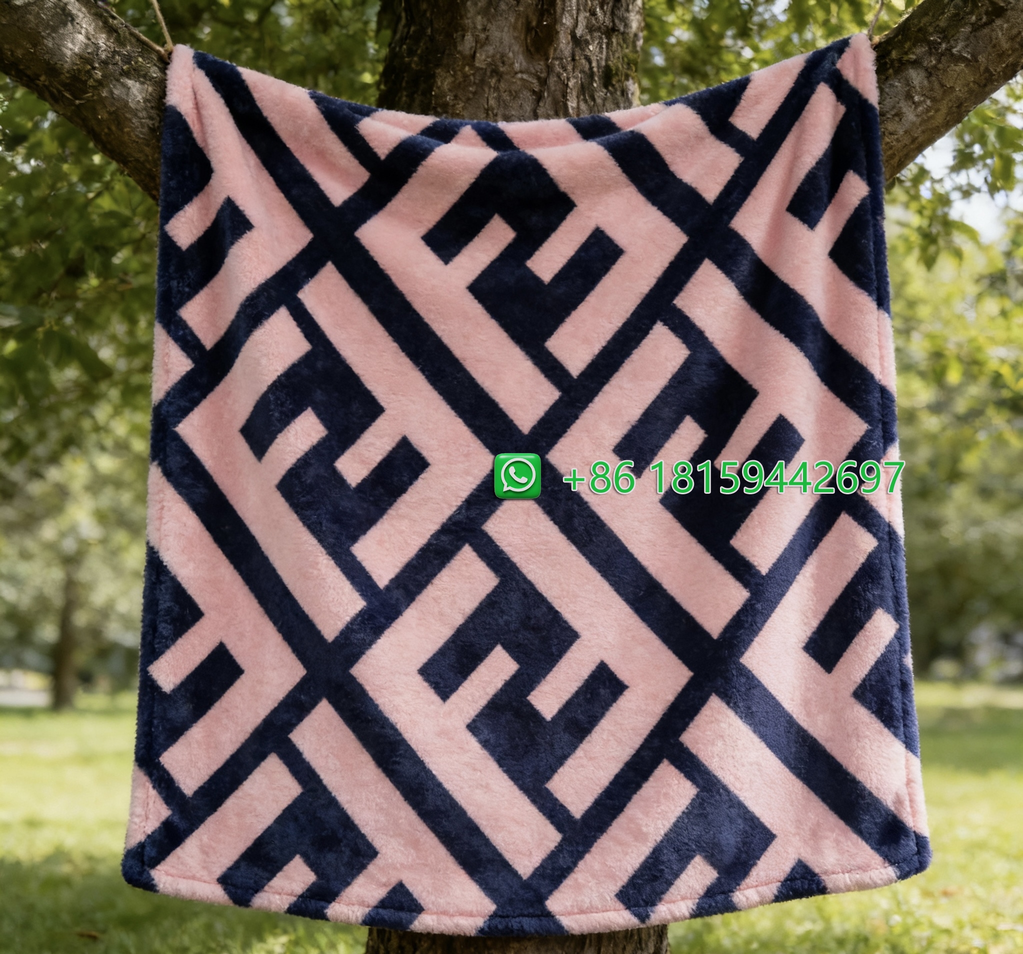Fendi Throw Blankets